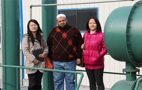 Para instalar máquinas de pirólisis para los clientes de Panamá