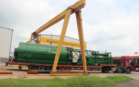 Informe de proyecto de la planta de  pirólisis de neumáticos de residuos 