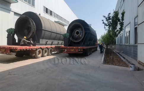 Se entregaron 6 conjuntos de reactores de pirólisis a la provincia de Shaanxi desde DOING Factory