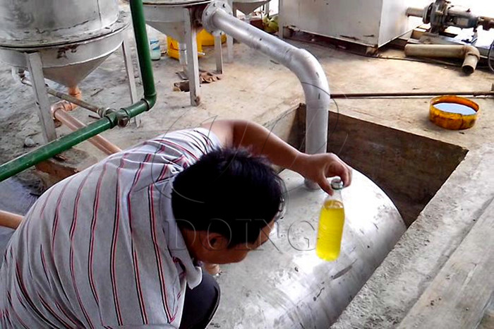 planta de destilacion de aceites usados
