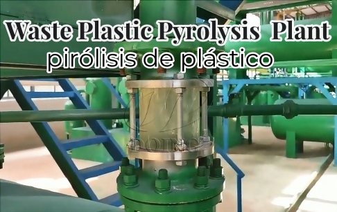 La máquina de proceso continuo de plástico en aceite