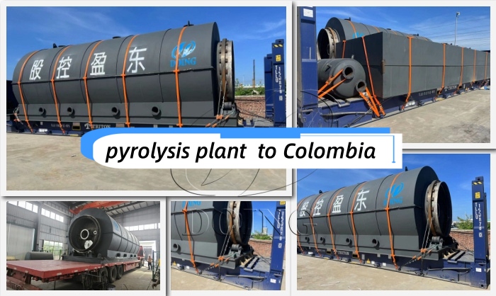 planta de pirólisis de lodos de petróleo en Colombia