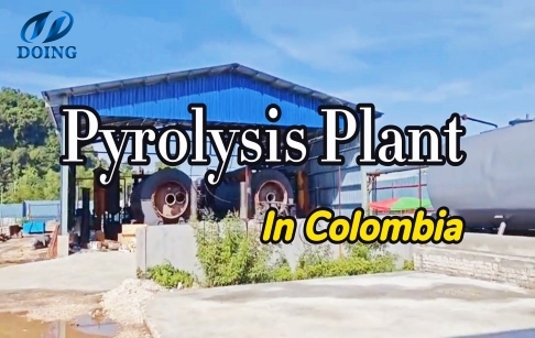 4 equipos de planta de pirólisis de lodos de petróleo de 15TPD instalados en Colombia