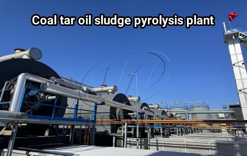 8 conjuntos de plantas de pirólisis de lodos de petróleo instalados en China