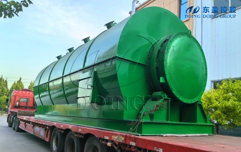 Se entregaron a Fiji 10TPD de plástico de neumáticos de desecho para plantas diésel