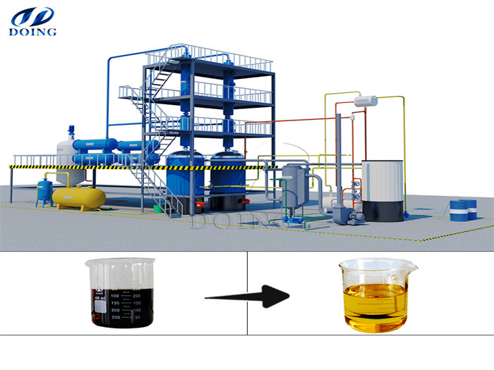 waste oil distillation 