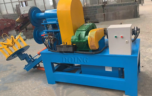 Cliente de Taiwán ordenó una máquina cortadora separadora de alambre de acero para neumáticos de la empresa DOING