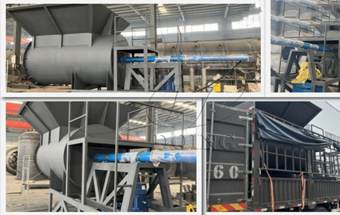 El alimentador automático de refinación de neumáticos recomprado por los clientes de Guangxi ha sido enviado