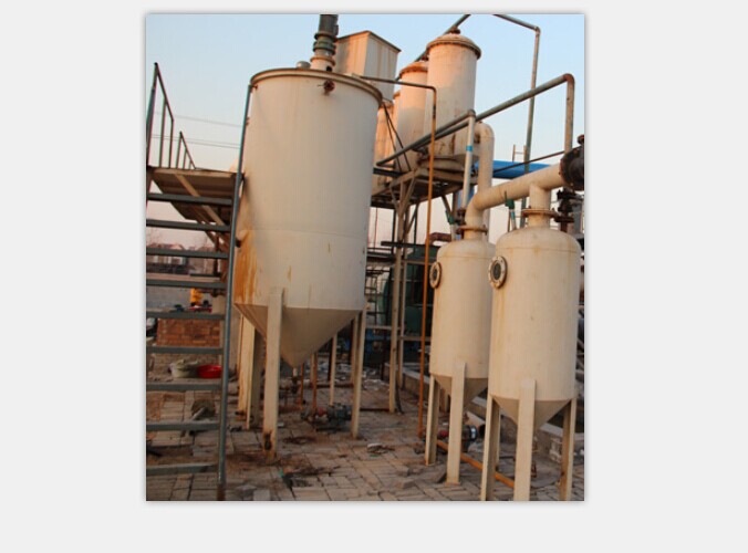 El equipo de destilación de aceite crudo con la capacidad 5-50 tonelada
