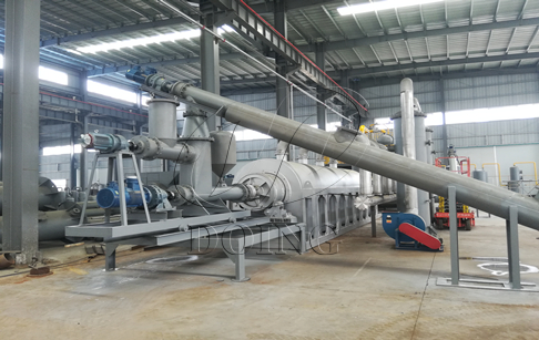 ¿Cómo funciona la planta de pirólisis continua?