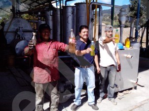 Informe de proyecto de la planta de pirólisis en Ecuador