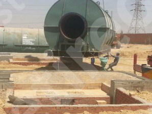 Informe de proyecto de la planta de pirólisis en Egipto