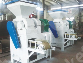 Máquina de fabricación de briquetas negro de carbón