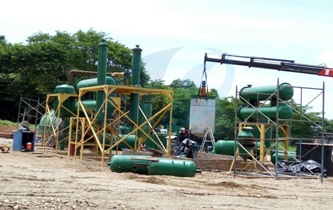  La instalación exitosa de planta de pirólisis  y  una planta de destilacion  en Columbia por Doing Ingeniero 