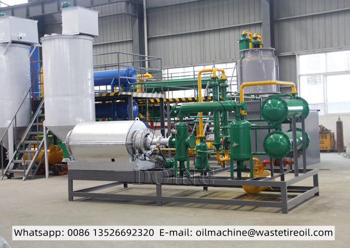 small scale waste plastic pyrolysis plant