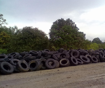 clientes de Malasia visitaron la planta de pirolisis de neumáticos de desecho